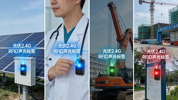 多場(chǎng)景適配，雙向賦能——光伏2.4G RFID聲光標(biāo)簽的多元化應(yīng)用實(shí)踐